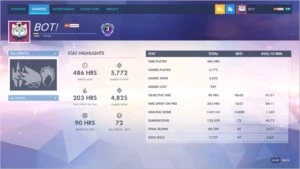 Conta Overwatch - Lv684,112 Items Legendarios,Sem Comp Rank - Outros