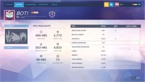 Conta Overwatch - Lv684,112 Items Legendarios,Sem Comp Rank - Outros