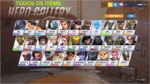 Conta Overwatch - Lv684,112 Items Legendarios,Sem Comp Rank - Outros
