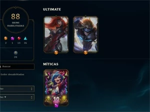 CONTA LOL - QUASE NVL 150 - 1K GASTO - League of Legends