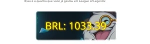 CONTA LOL - QUASE NVL 150 - 1K GASTO - League of Legends