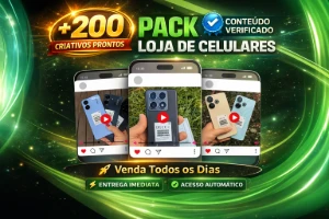 PACK VENDEDOR DE CELULAR – +200 Criativos Prontos que Vendem - Outros