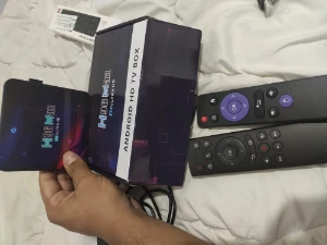 Mini Caixa De Tv Android 4k H96 Max V11 5g Wifi Smart Quad C - Produtos Físicos