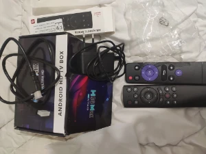 Mini Caixa De Tv Android 4k H96 Max V11 5g Wifi Smart Quad C - Produtos Físicos
