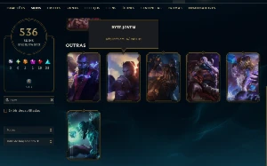 Todas Skins Raras | Black Alistar, Kayle Prateada Todas Pax - League of Legends LOL
