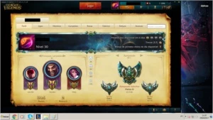 Conta league of legends, platina 4, 120 champions, 53 skins. LOL