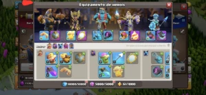Conta Clash of Clans CV17 Semi-Full