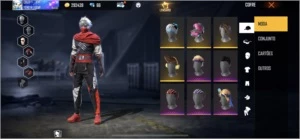 Conta de Free Fire-Bem Upada
