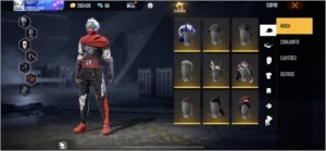 Conta de Free Fire-Bem Upada