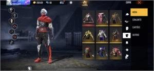 Conta de Free Fire-Bem Upada
