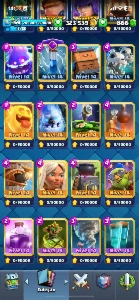 Conta Clash Royale Lv 15 Arena 21