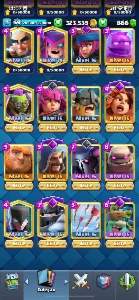 Conta Clash Royale Lv 15 Arena 21