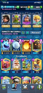 Conta Clash Royale Lv 15 Arena 21