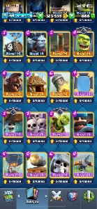 Conta Clash Royale Lv 15 Arena 21