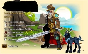 Conta Adventure Quest Worlds(AQW) com vários rares