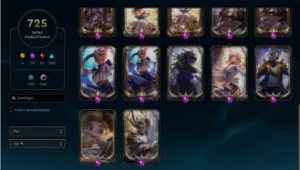 Conta Riot com 700+ skins - League of Legends LOL