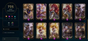 Conta Riot com 700+ skins - League of Legends LOL