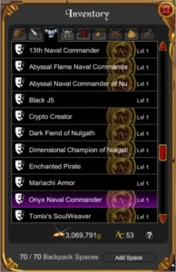 Conta Rara AQW de 2009 lvl 87 Conta de Colecionador - Outros