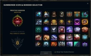 conta com 35 skins 5 runepages criada em 2013 - League of Legends LOL