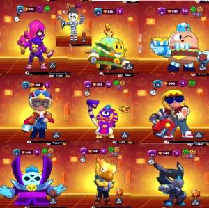 Conta brawl stars muito boa