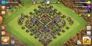 Conta Clash of clans cv 10 quase full