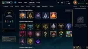 CONTA PRATA 4 COM MMR BOM, 9 VITORIAS NA MD10 - League of Legends LOL