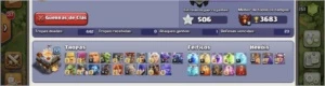 Cv11 sem Águia - Clash of Clans