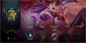 Conta Platina 4 - League of Legends LOL