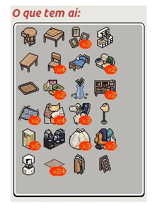 Habbo - Pack Minha Bagunça
