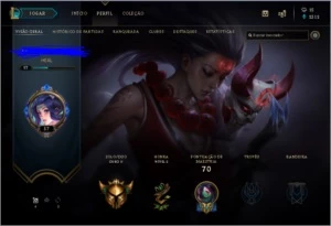 CONTA GOLD 2 - League of Legends LOL