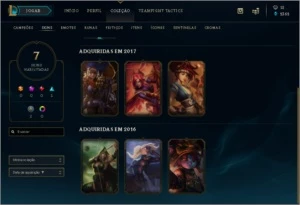 CONTA GOLD 2 - League of Legends LOL