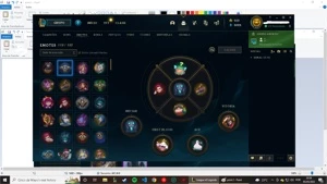 conta - League of Legends LOL