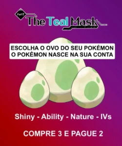 Escolha seu Pokémon e receba o ovo! - Outros