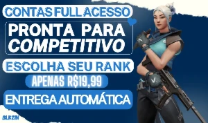 Conta Valorant Pronta Para Competitivo/Full Acesso/Level 20