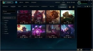 Conta Plat I c/ 10 Runepages faltando 8 champs, honra 5 e + - League of Legends LOL