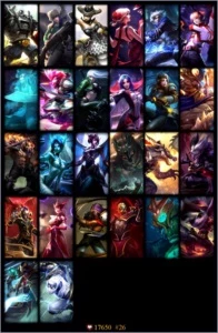 Conta Plat I c/ 10 Runepages faltando 8 champs, honra 5 e + - League of Legends LOL