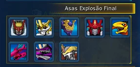 Conta LADMO  Fang Shin, Rust e Digivice coragem Server Alpha - Digimon Masters Online