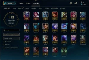 Conta Prata 1 / Borda Gold / Level 41 - League of Legends LOL