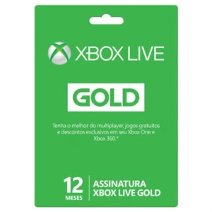 XBOX Live Gold 12 meses