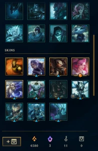 Conta Full Acesso - Diamante 3 - Main Talon C/ Prestigio - League of Legends LOL