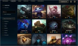 Conta de lol 110 skins 127 champs ouro 3 - League of Legends