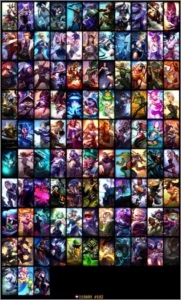 Vendo conta do lol, platina 4 com 102 skins - League of Legends