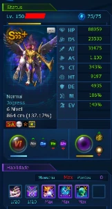 Conta Ladmo Omegamon Mid/Endgame - Ox/Aoa/Luce - Digimon Masters Online