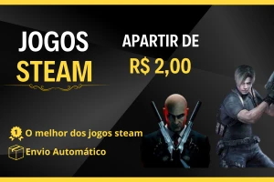 ✨ Jogos Atuais Steam - Conta Offline (Entrega Automática) ✨