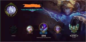 Conta Platina 5 - League of Legends LOL