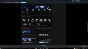 Conta Steam Nivel 35 com vários jogos