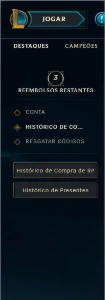 Conta Mestre 63% Wr , 145 Essência Mitíca E Skins(Main Jg) - League of Legends LOL