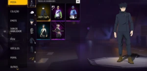 Conta Iniciante Megumi+ Troca Nick - Free Fire