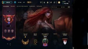 Conta Lol Lv547 Ouro Iv (226 Skins) - League of Legends