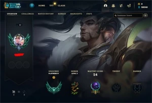 YASUO DRAGÃO DA VERDADE - PLATINA 4, 28240 EA - League of Legends LOL